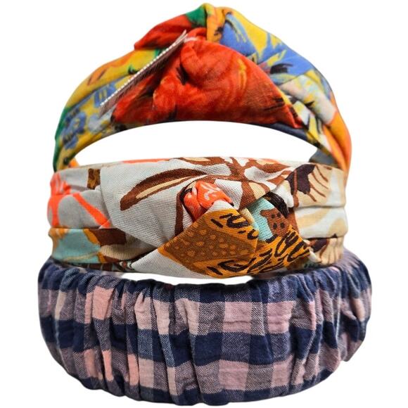 aerie Accessories - Aerie Bundle of 3 Colorful Fun Summer‎ Headbands NEW